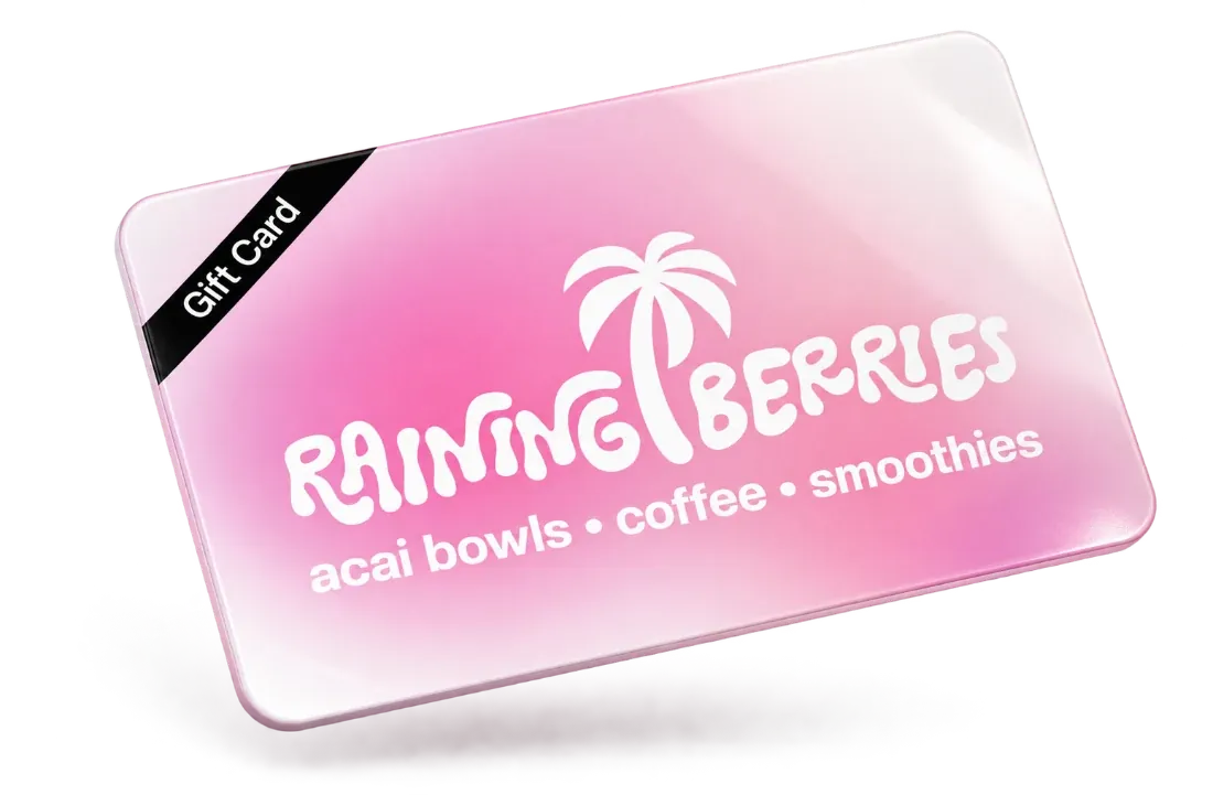 Physical Raining Berries gift card