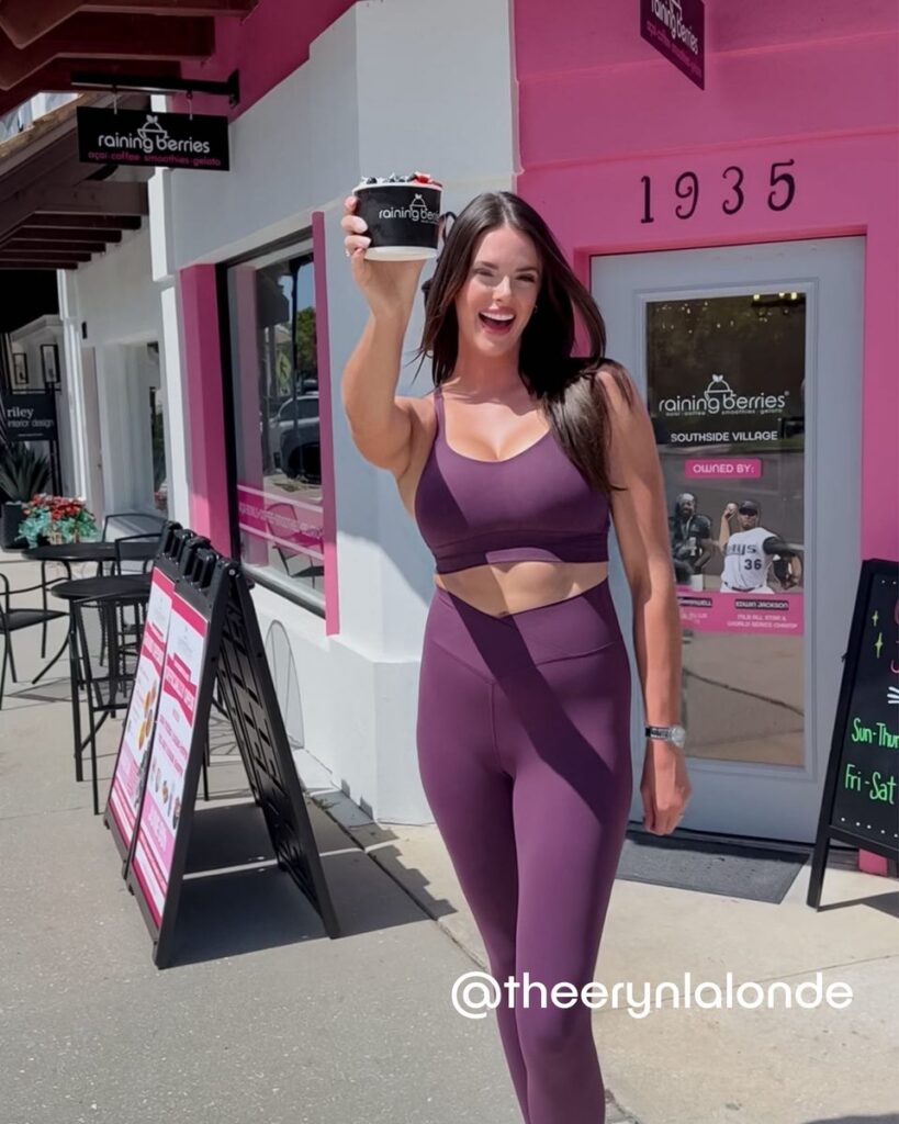Raining Berries brand ambassador @theerynlalonde